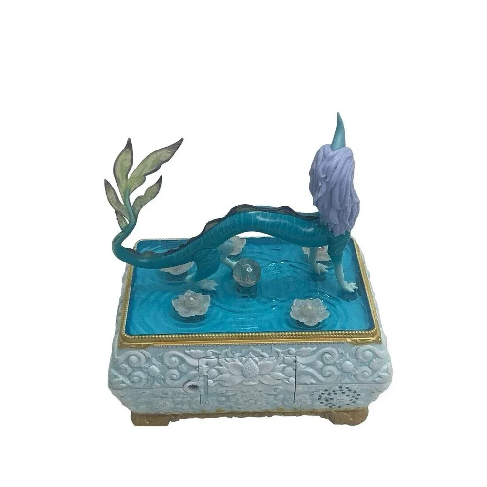 Disney Raya and The Last Dragon Sisu Dragon Chest Jewelry Box Features Co... New